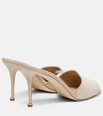 Larache 90 suede mules | Manolo Blahnik
