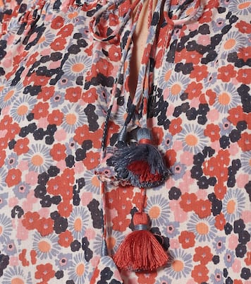 Clara floral cotton blouse | Poupette St Barth