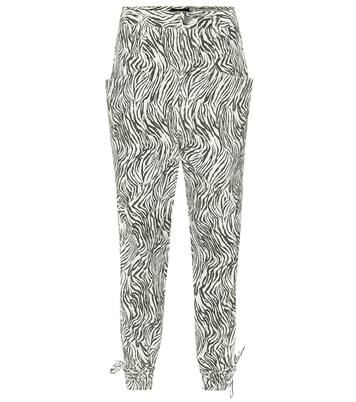 Pantaloni Badeloisa in pelle stampata | Isabel Marant