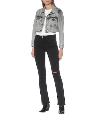 Le Mini Boot high-rise jeans | Frame