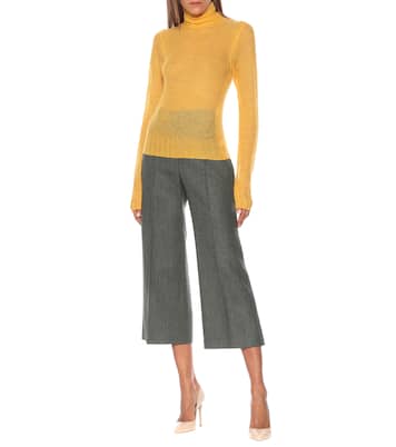 Alpaca-blend turtleneck sweater | Victoria Beckham