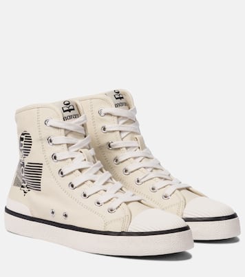 Zapatillas altas Benkeen de lona | Isabel Marant
