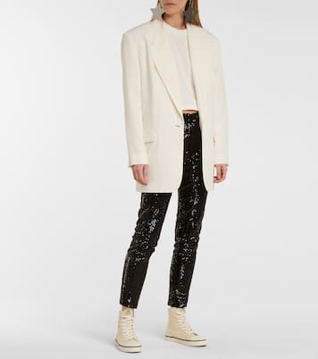 Zapatillas altas Benkeen de lona | Isabel Marant