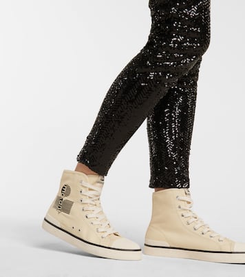 Zapatillas altas Benkeen de lona | Isabel Marant