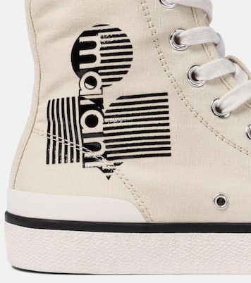 Zapatillas altas Benkeen de lona | Isabel Marant