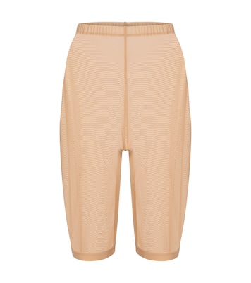 Mesh jersey shorts | David Koma