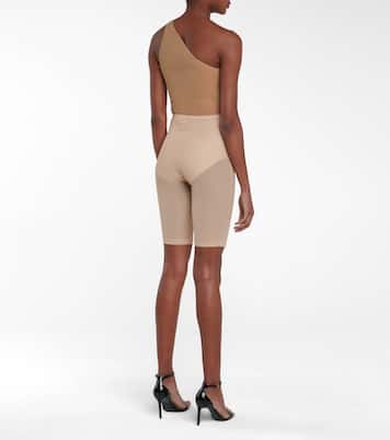 Mesh jersey shorts | David Koma