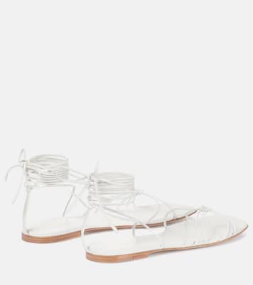 Sandalias de piel acordonadas | Gianvito Rossi