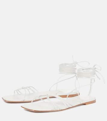 Sandalias de piel acordonadas | Gianvito Rossi