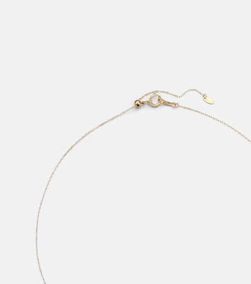 Collier en or 18 ct, diamants et émail | Persée