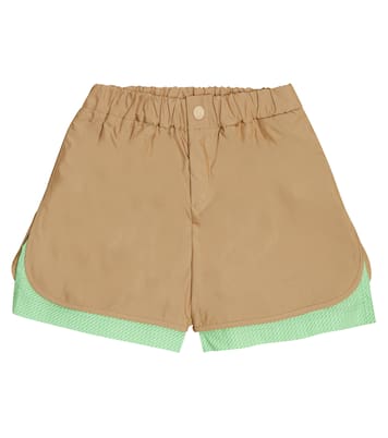 Shorts aus einem Baumwollgemisch | Fendi Kids