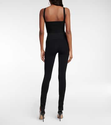 Leggings con bajo dividido | Galvan