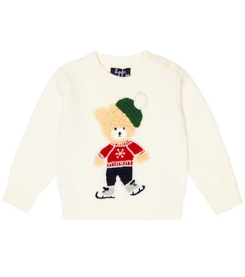 Baby intarsia wool sweater | Il Gufo