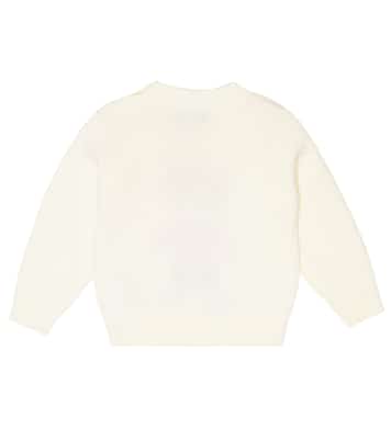 Baby intarsia wool sweater | Il Gufo