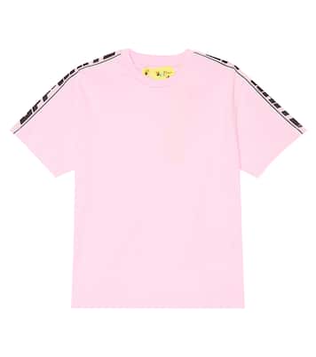 T-shirt in cotone con logo | Off-White Kids