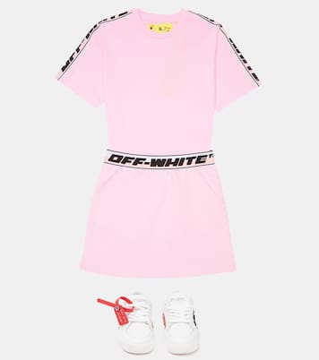 T-shirt in cotone con logo | Off-White Kids