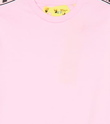 T-shirt in cotone con logo | Off-White Kids