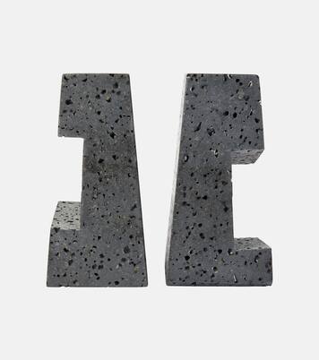 Converge lava stone bookends | Audo Copenhagen