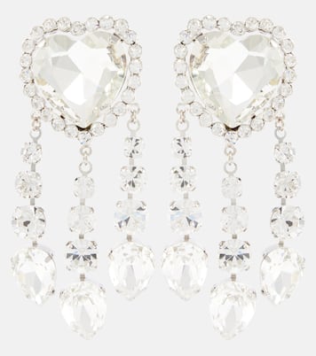 Embellished clip-on earrings | Alessandra Rich