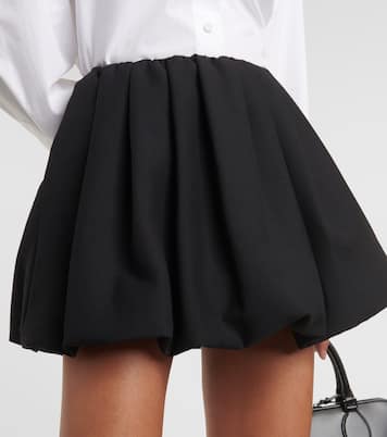 Minifalda de Crepe Couture | Valentino