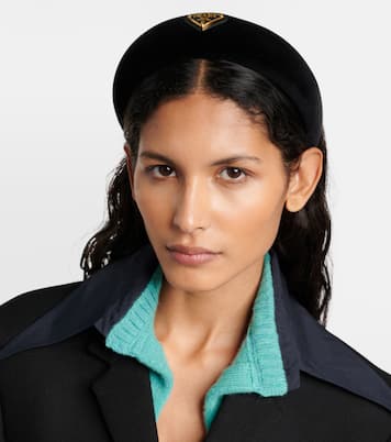 Haarreif aus Samt | Prada