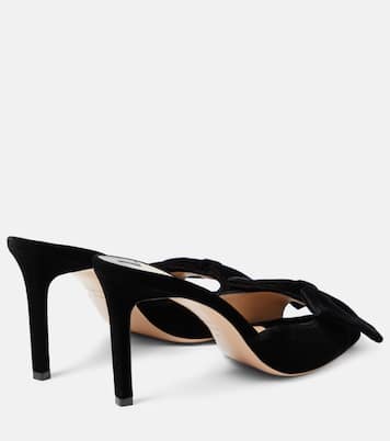 Pantoletten Brigitte 85 aus Samt | Tom Ford