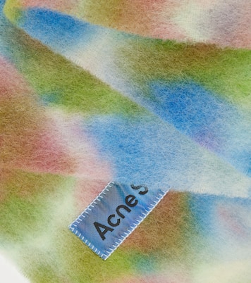 Alpaca, wool, and mohair-blend scarf | Acne Studios