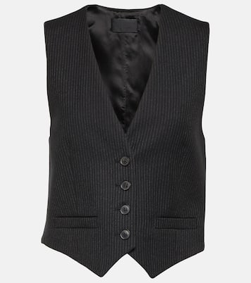 Ismael pinstriped wool vest | Nili Lotan