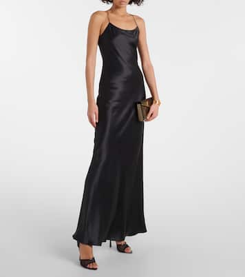 Sandali Missy 110 in mesh e pelle | Saint Laurent