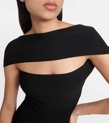 Ribbed-knit mid dress | Toteme
