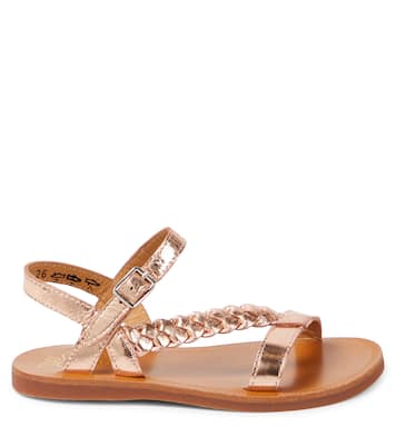 Sandali Plagette Antik in pelle | Pom d'Api