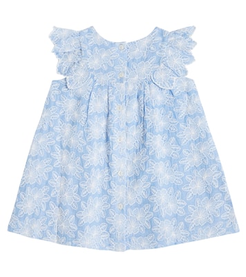 Bebé - vestido de denim bordado | Tartine et Chocolat