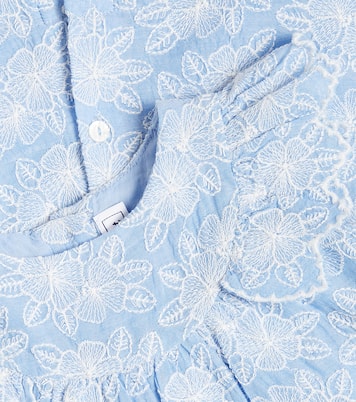 Bebé - vestido de denim bordado | Tartine et Chocolat