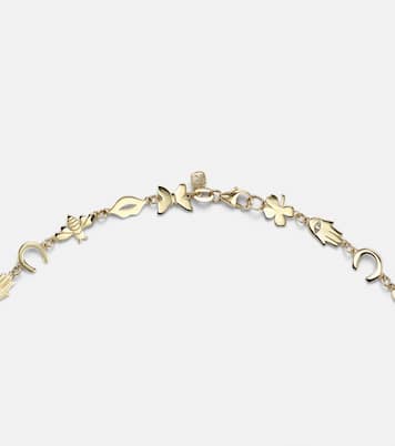 Pure Tiny 14kt gold necklace | Sydney Evan