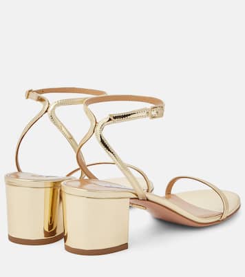 Olie 50 faux leather sandals | Aquazzura