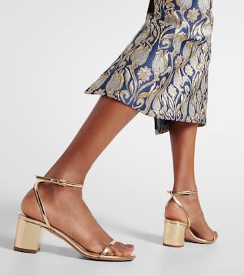 Olie 50 faux leather sandals | Aquazzura