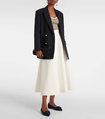 Ballerine Maysale in suede | Manolo Blahnik