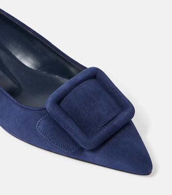 Ballerine Maysale in suede | Manolo Blahnik