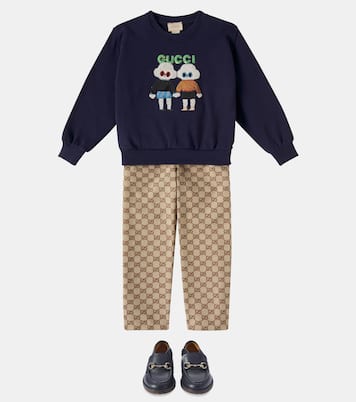 Botas de piel con Horsebit | Gucci Kids