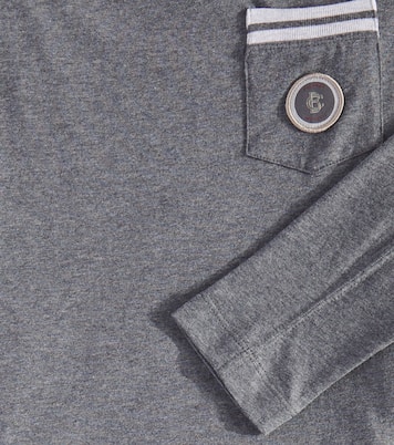 Camiseta de algodón estampada | Brunello Cucinelli Kids