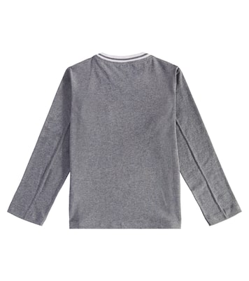 Camiseta de algodón estampada | Brunello Cucinelli Kids