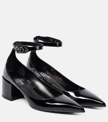 VLogo Lockette leather pumps | Valentino Garavani