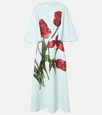 Vestido midi Emlynn de crepé con lentejuelas | Costarellos