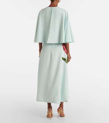 Vestido midi Emlynn de crepé con lentejuelas | Costarellos