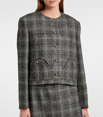 Veste Lulua Shamo en laine mélangée | Blazé Milano