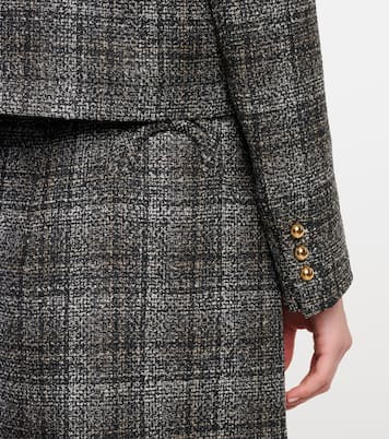 Veste Lulua Shamo en laine mélangée | Blazé Milano