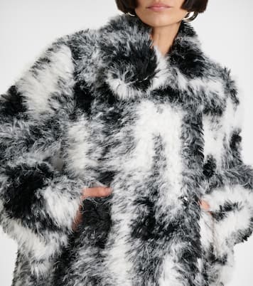 Manteau en fourrure synthétique | Ganni