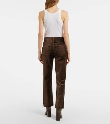 Pantaloni regular Le Sleek Straight | Frame