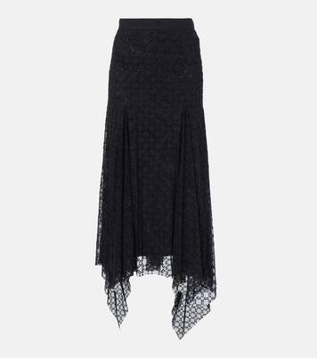 Jupe midi Monogram 72 Glitter | Givenchy