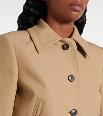 Chaqueta de dril de algodón con Horsebit | Gucci